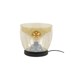 Kalfort Tafellampen|Vloerlampen|Masuka 1-lichts Vloerlamp Amber S 29cm