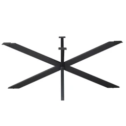 Furndea Onderstellen|Matrixpoot Zwart Ovaal/Rechthoek 190cm