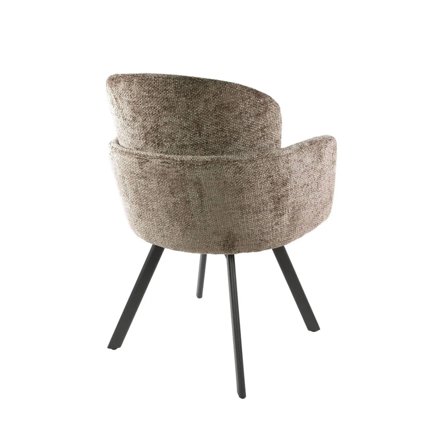 Kalfort Eetkamerstoelen|Matthijs Eetkamerstoel draaibaar Hoven champagne