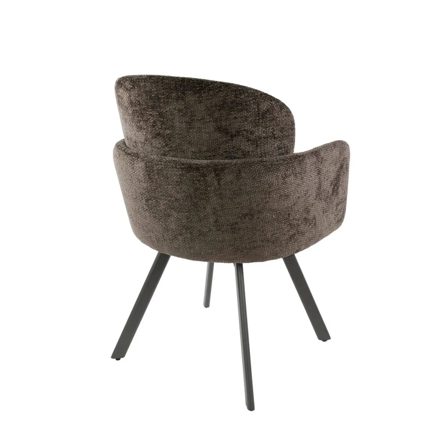 Kalfort Eetkamerstoelen|Matthijs Eetkamerstoel draaibaar Hoven taupe