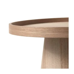 WOOOD Bijzettafels|Maud Bijzettafel Conisch rond MDF Naturel 45cm