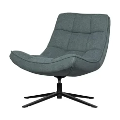 WOOOD Fauteuils|Maudi Draaifauteuil Blauw