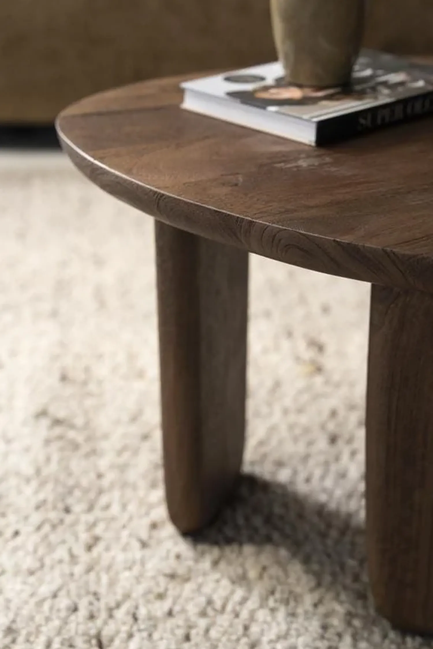 Eleonora Salontafels|Maud Salontafel Bruin mangohout 65cm