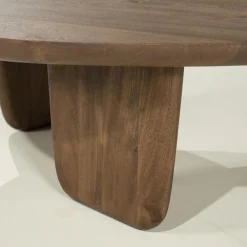 Eleonora Salontafels|Maud Salontafel Bruin mangohout 100cm