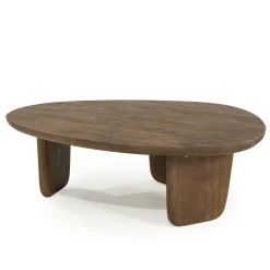 Eleonora Salontafels|Maud Salontafel Bruin mangohout 100cm