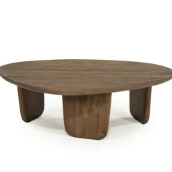 Eleonora Salontafels|Maud Salontafel Bruin mangohout 100cm