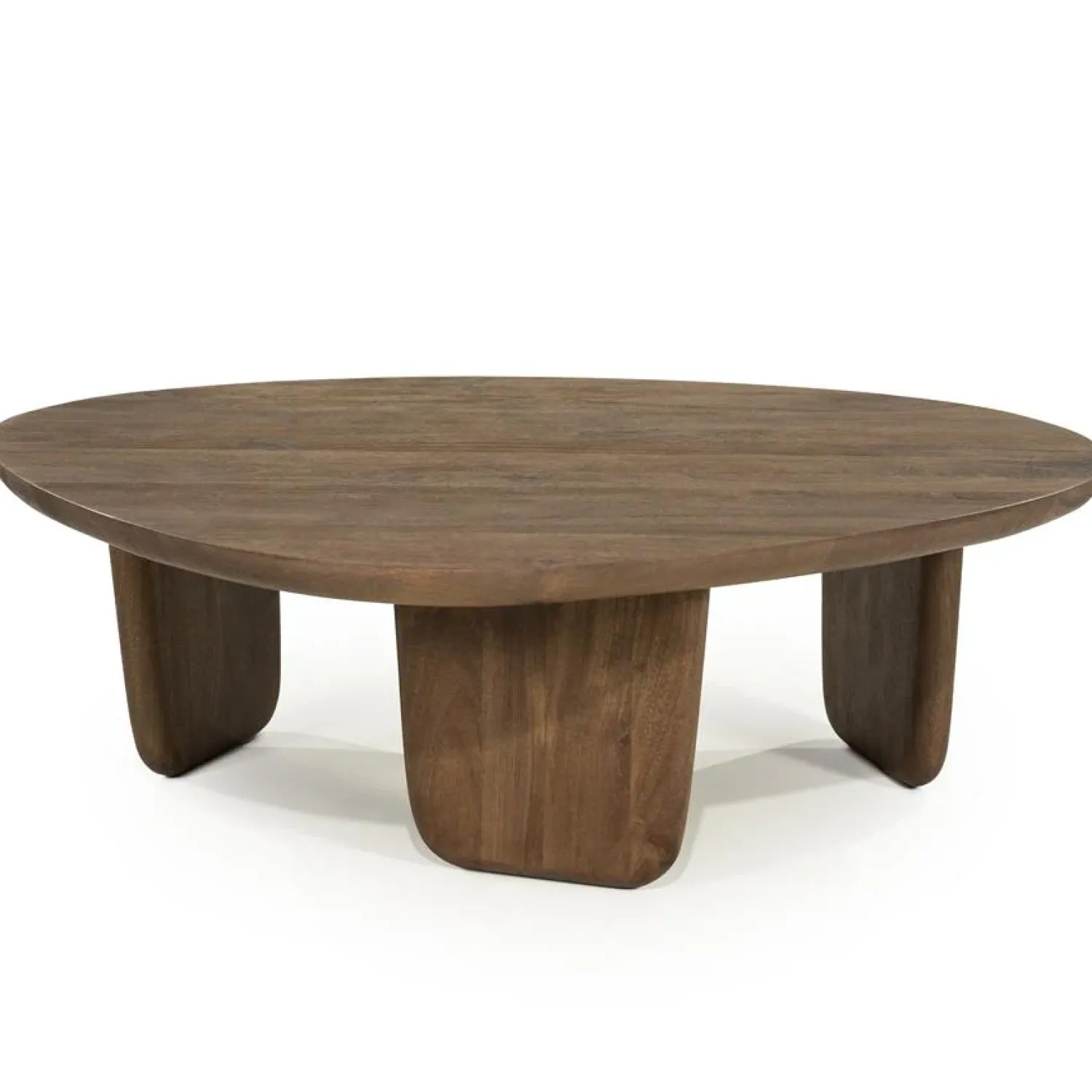 Eleonora Salontafels|Maud Salontafel Bruin mangohout 100cm