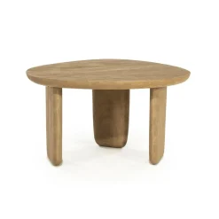 Eleonora Salontafels|Maud Salontafel Naturel mangohout 65cm