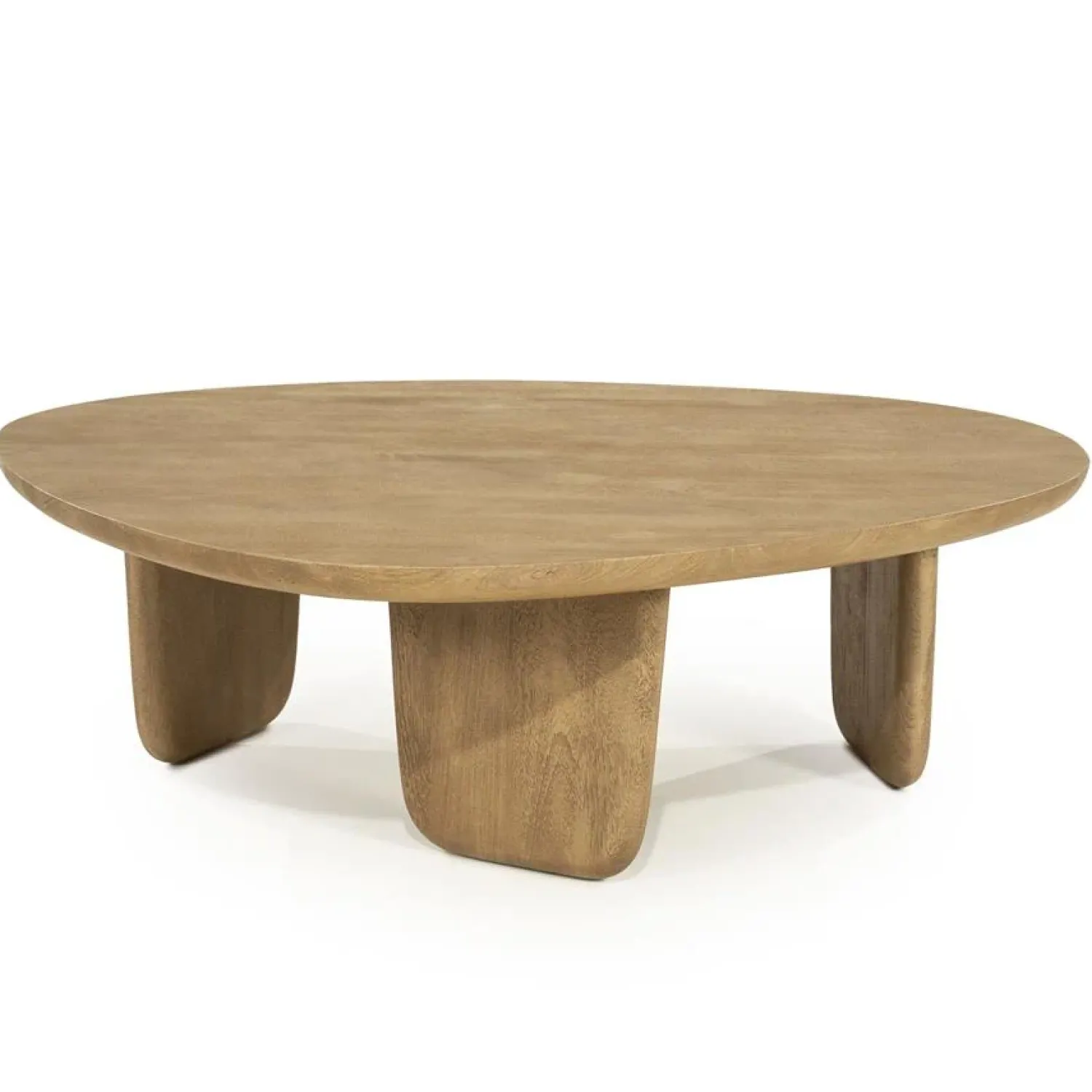 Eleonora Salontafels|Maud Salontafel Naturel mangohout 100cm
