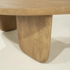 Eleonora Salontafels|Maud Salontafel Naturel mangohout 100cm