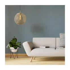 Steinmex Hanglampen|Glazen Hanglamp|Maya 1-lichts Hanglamp 40cm Amber