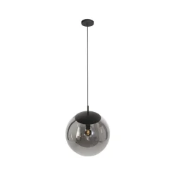 Kalfort Hanglampen|Glazen Hanglamp|Maya 1-lichts Hanglamp 40cm Smoke
