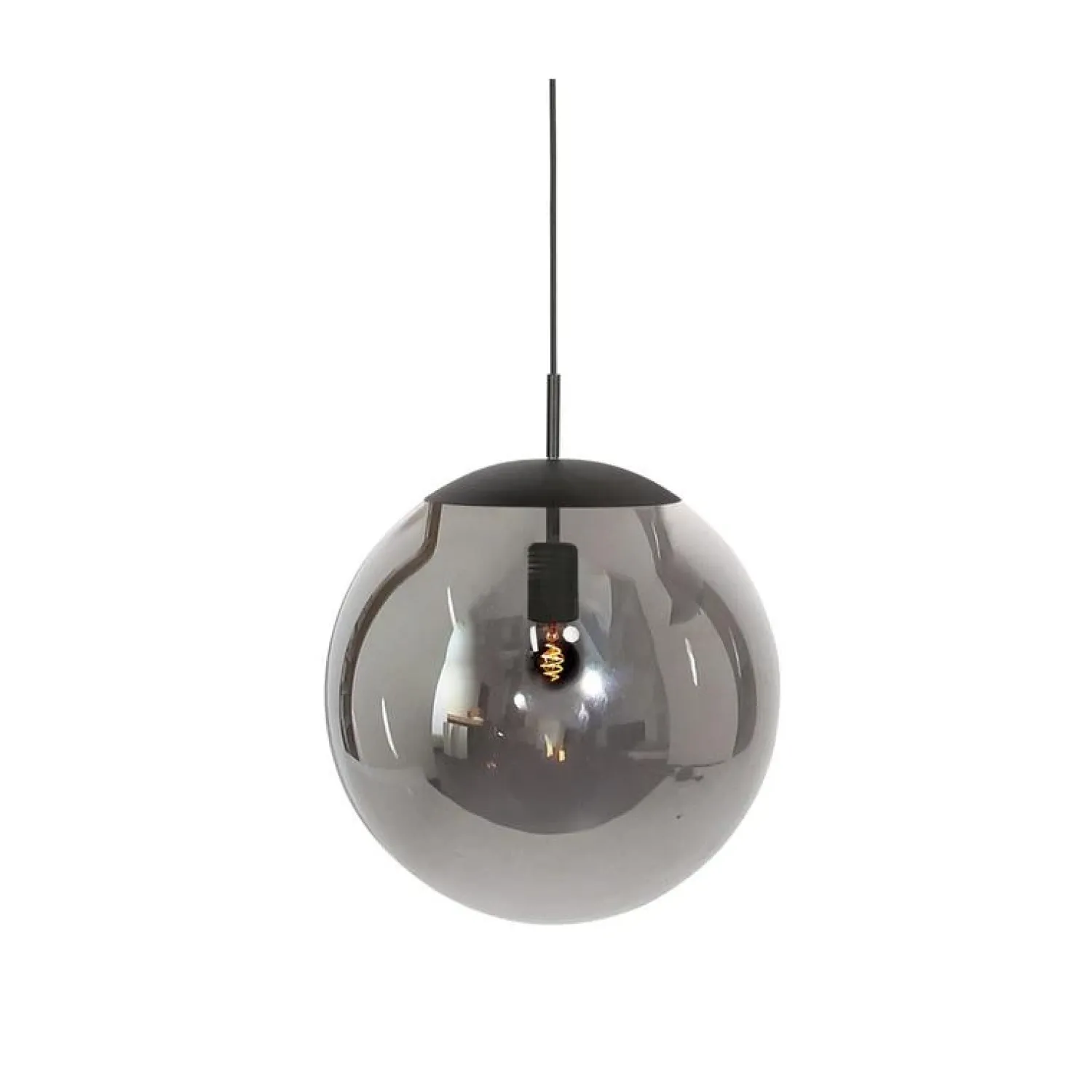 Kalfort Hanglampen|Glazen Hanglamp|Maya 1-lichts Hanglamp 40cm Smoke
