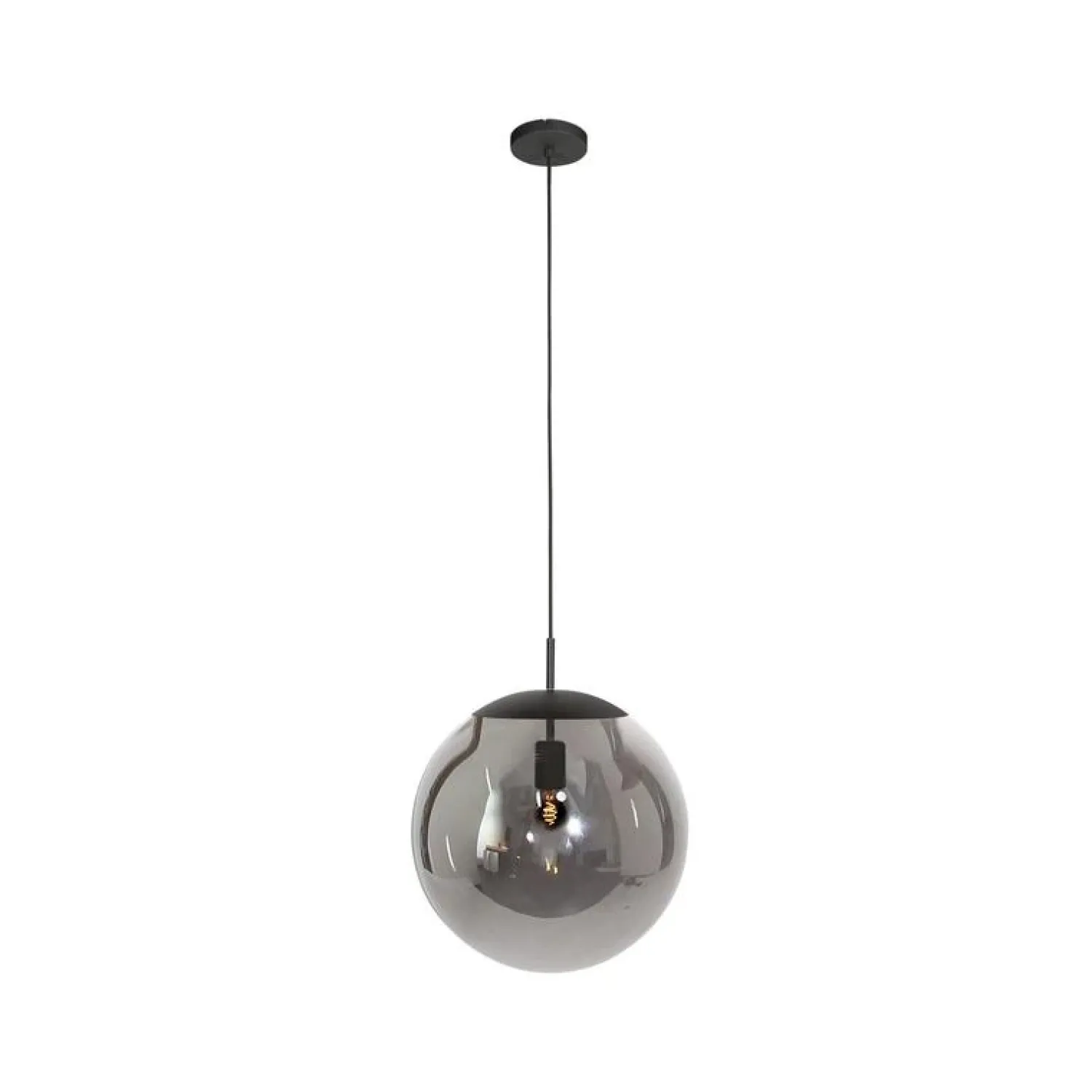 Kalfort Hanglampen|Glazen Hanglamp|Maya 1-lichts Hanglamp 40cm Smoke
