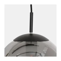 Steinmex Hanglampen|Glazen Hanglamp|Maya 3-lichts Hanglamp Smoke