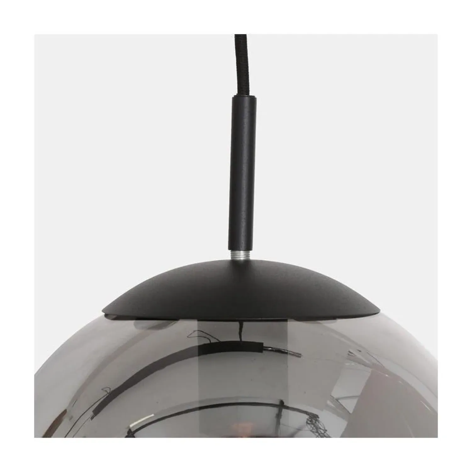 Steinmex Hanglampen|Glazen Hanglamp|Maya 3-lichts Hanglamp Smoke