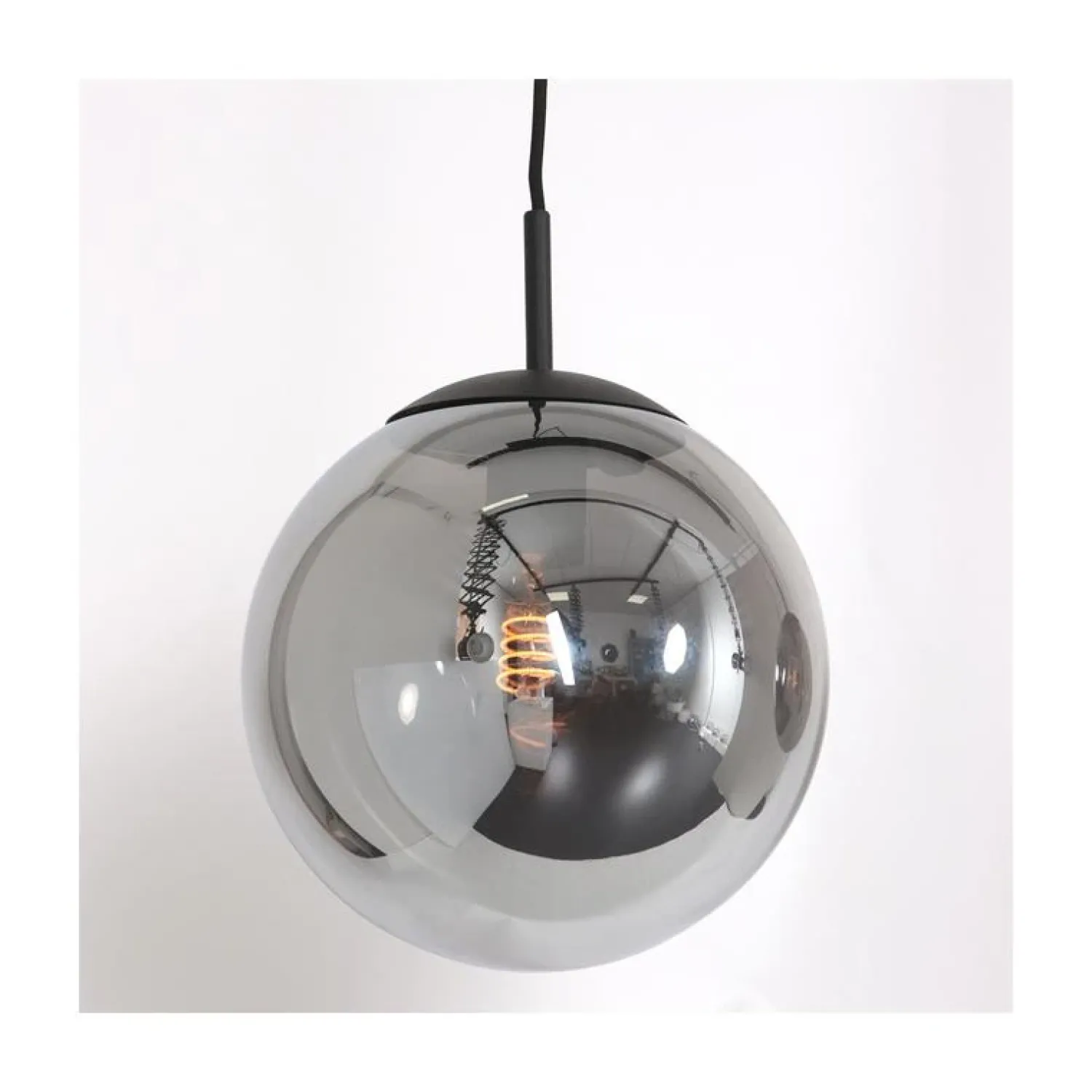 Steinmex Hanglampen|Glazen Hanglamp|Maya 3-lichts Hanglamp Smoke