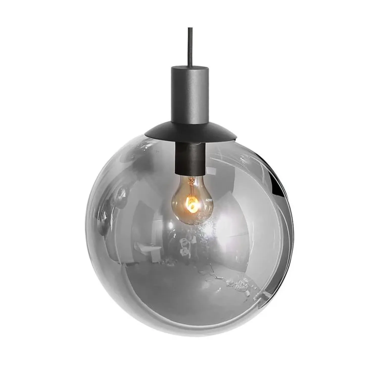 Steinmex Hanglampen|Glazen Hanglamp|Maya 6+3 lichts Hanglamp Smoke