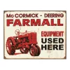Metal Signs Metalen Borden|McCormick Farmall Deering - metalen bord