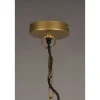 Dutchbone Hanglampen|Meezan 1-lichts Hanglamp Goud 50cm