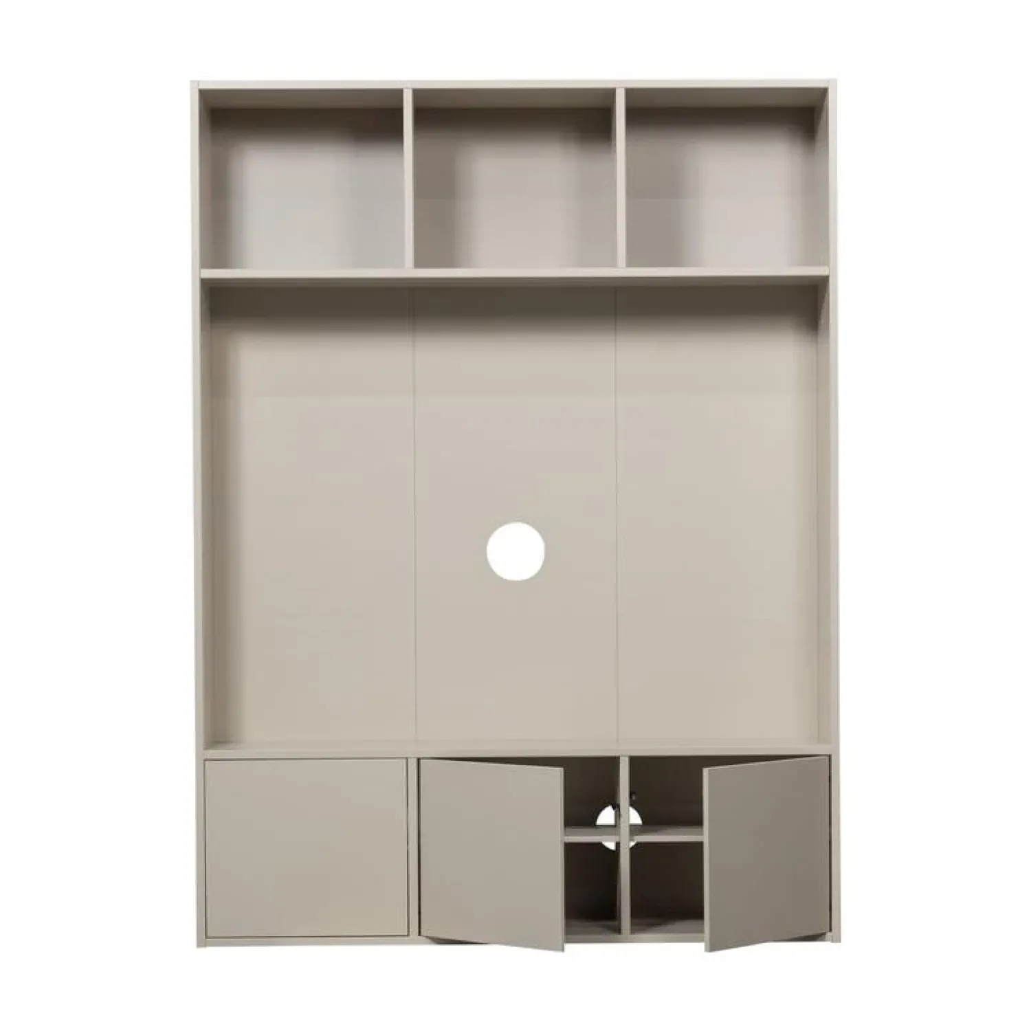 WOOOD Vakkenkasten|Industriele Kasten|Meggy Cinewall grenen dust 160 cm