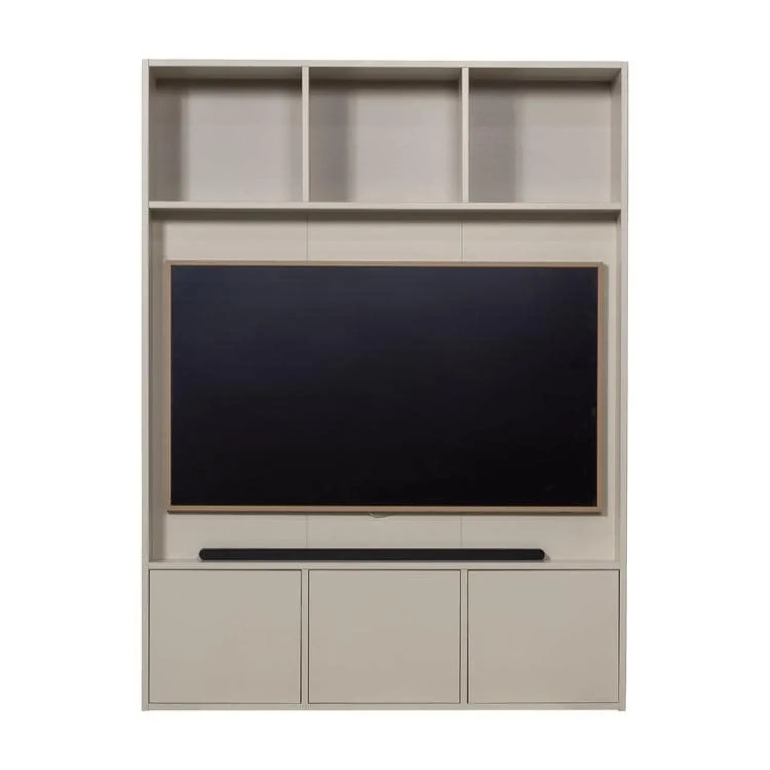 WOOOD Vakkenkasten|Industriele Kasten|Meggy Cinewall grenen dust 160 cm