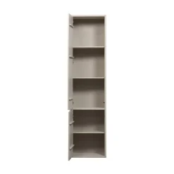 WOOOD Wandkasten|Industriele Kasten|Meggy Smalle Wandkast grenen dust 55 cm
