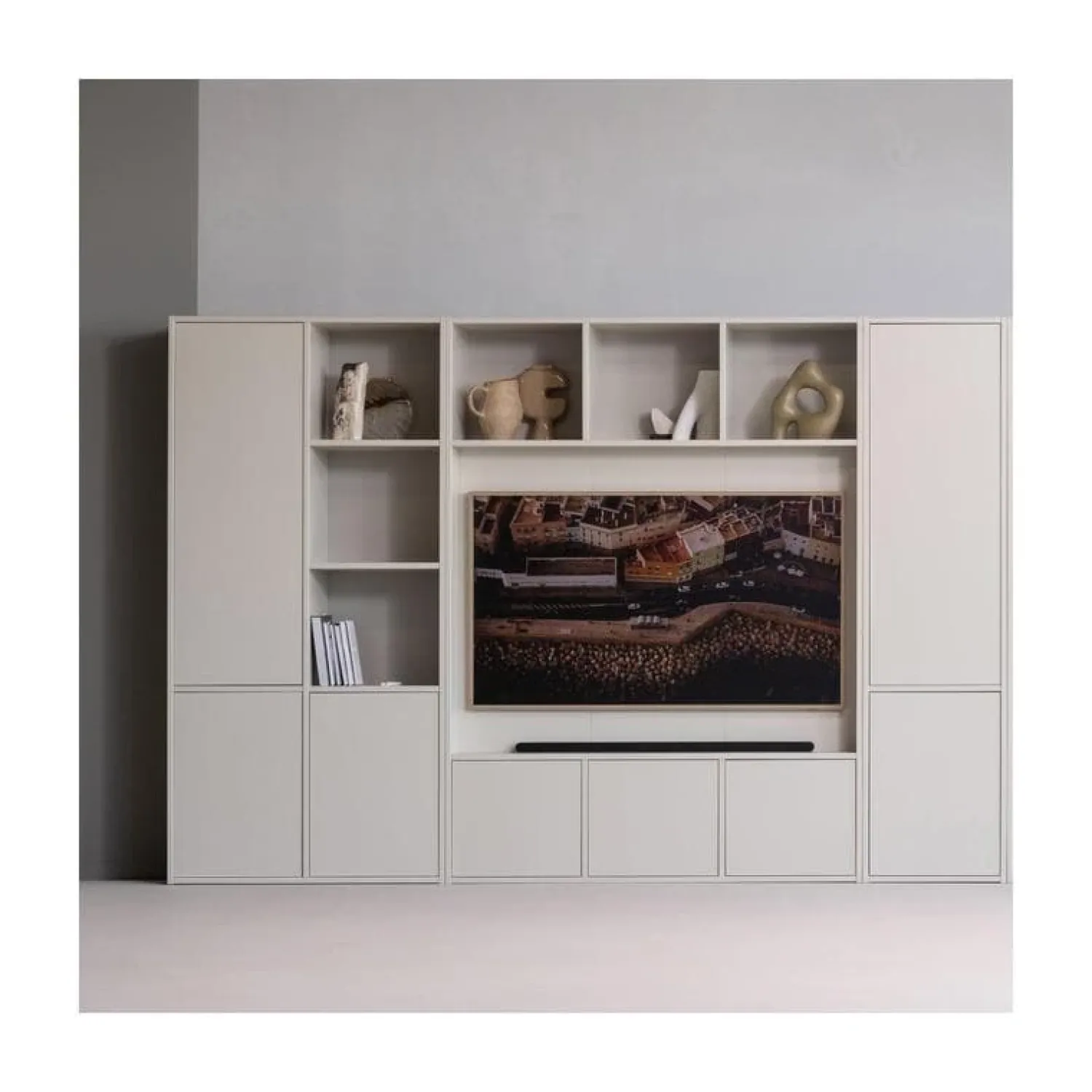 WOOOD Wandkasten|Industriele Kasten|Meggy Wandkast links grenen dust 108 cm