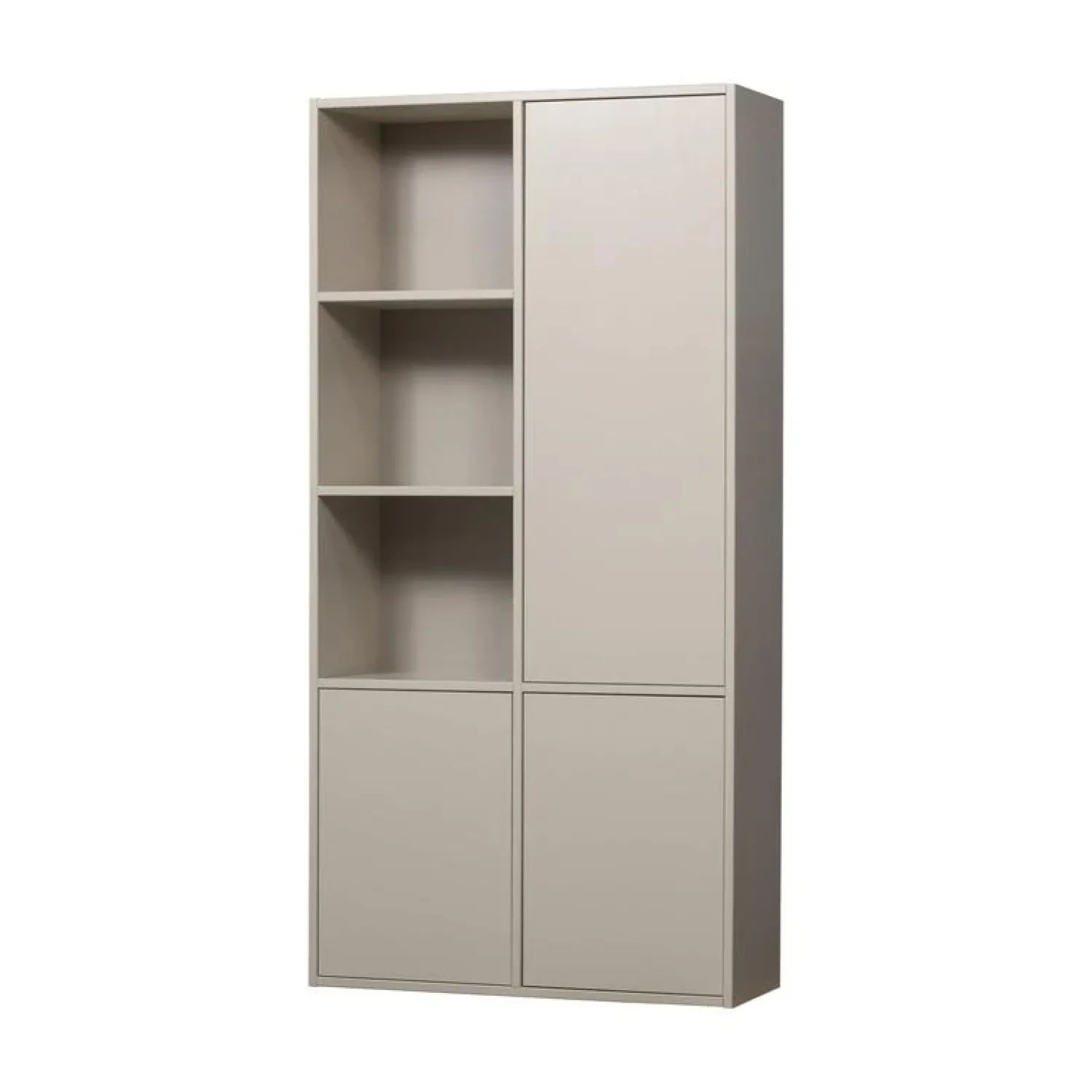 WOOOD Wandkasten|Industriele Kasten|Meggy Wandkast rechts grenen dust 108 cm