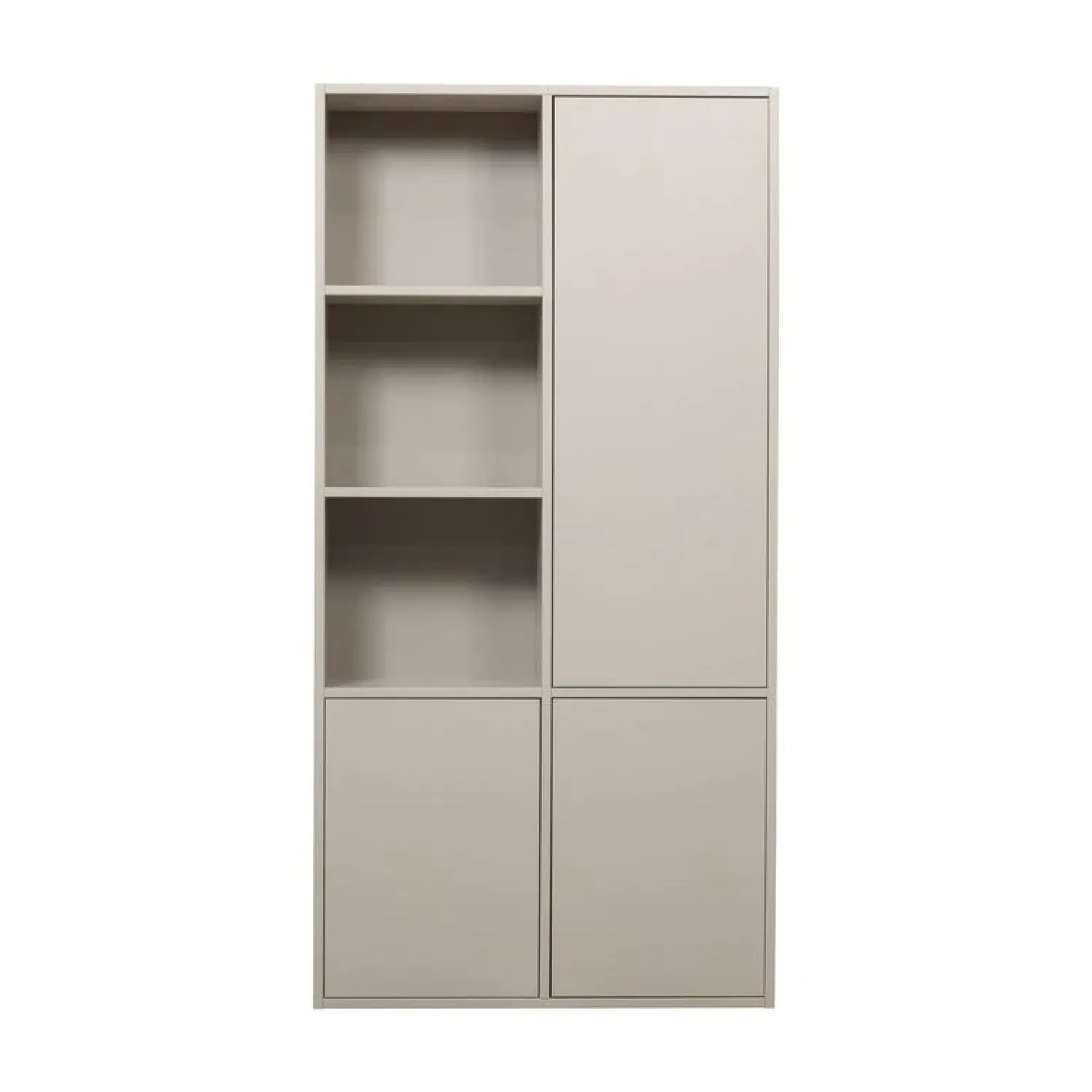 WOOOD Wandkasten|Industriele Kasten|Meggy Wandkast rechts grenen dust 108 cm