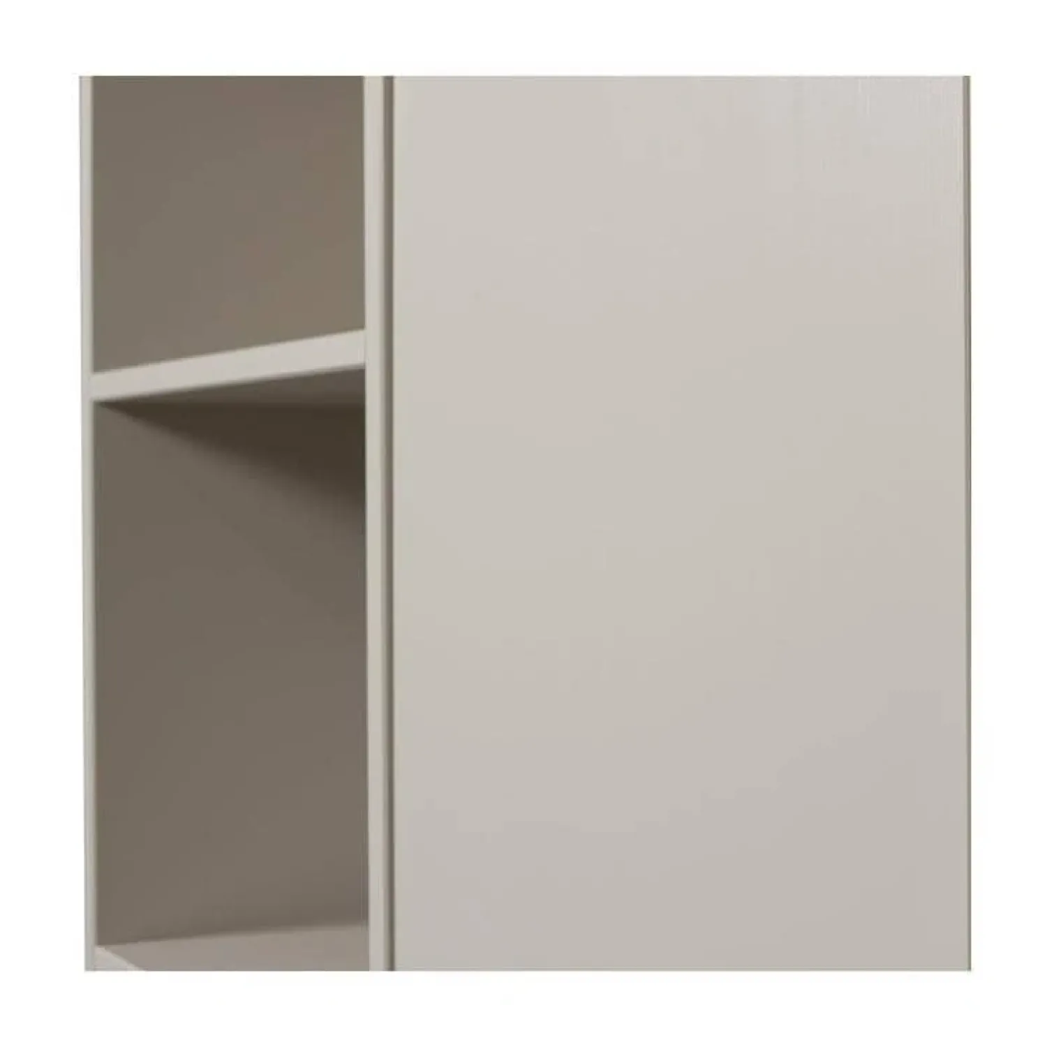 WOOOD Wandkasten|Industriele Kasten|Meggy Wandkast rechts grenen dust 108 cm