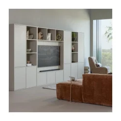 WOOOD Wandkasten|Industriele Kasten|Meggy Wandkast rechts grenen dust 108 cm