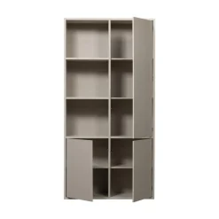 WOOOD Wandkasten|Industriele Kasten|Meggy Wandkast rechts grenen dust 108 cm