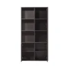WOOOD Wandkasten|Industriele Kasten|Meggy Wandkast Rechts Grenen Middenbruin 108cm