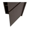 WOOOD Wandkasten|Industriele Kasten|Meggy Wandkast Smal Grenen Middenbruin 55cm