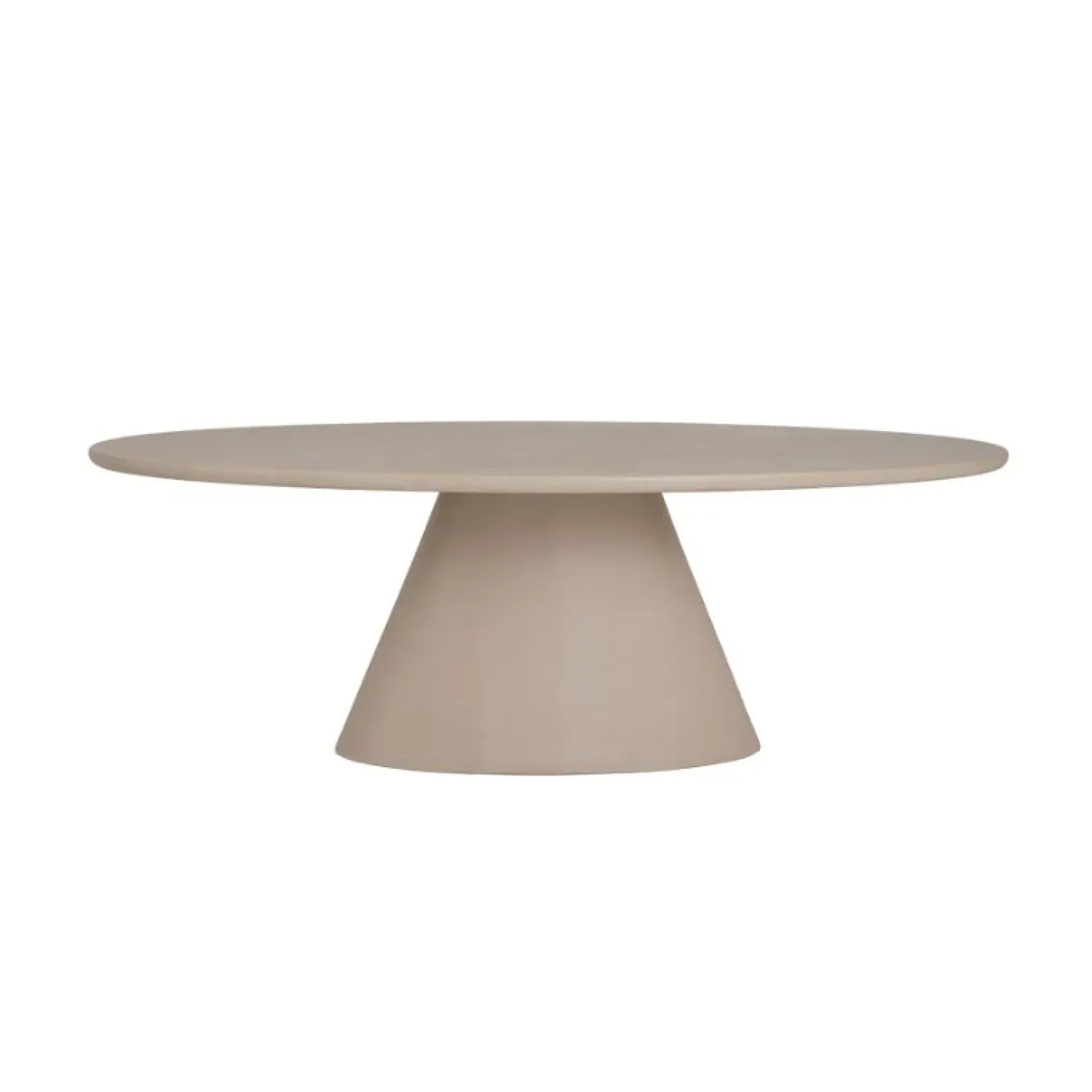 Tower living Eettafels|Mello Eettafel ovaal beige 220 cm