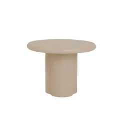 Tower living Bijzettafels|Melzo Bijzettafel rond beige 60cm