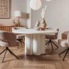 Tower living Eettafels|Melzo Eettafel rond wit 130cm