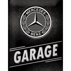 Cavetown Metalen Borden|Mercedes Garage - metalen bord