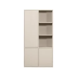 WOOOD Wandkasten|Industriele Kasten|Merel Opbergkast Dennenhout Dust 100cm