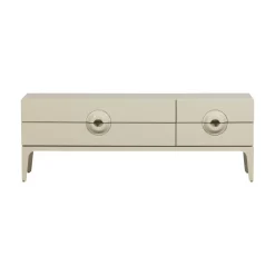 WOOOD Industriele Kasten|Tv Meubels|Merge TV Meubel Eucalyptushout Dust 160cm