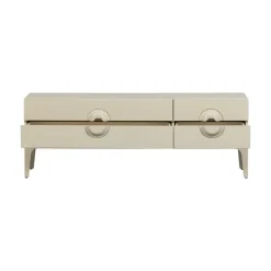 WOOOD Industriele Kasten|Tv Meubels|Merge TV Meubel Eucalyptushout Dust 160cm