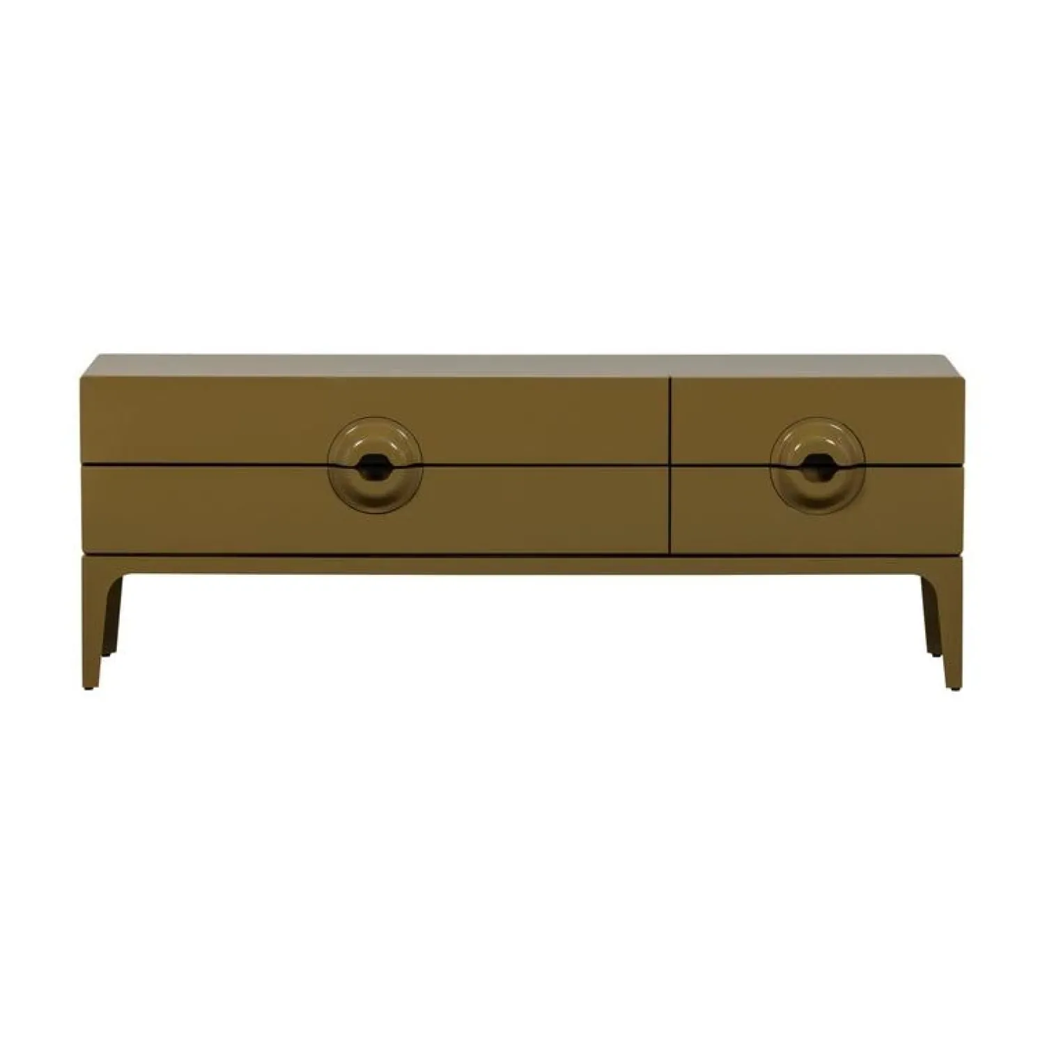 WOOOD Industriele Kasten|Tv Meubels|Merge TV Meubel Eucalyptushout Honinggeel 160cm