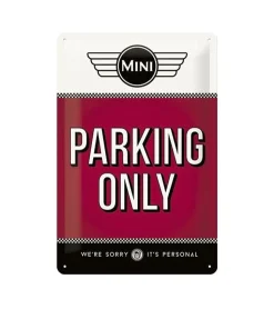 Metal Signs Metalen Borden|metalen parkeerbord Mini Cooper
