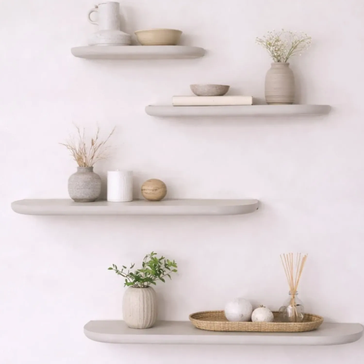 Vane Living Wandplanken|Wandplanken|Mette Wandplank zwevend Zand 100cm