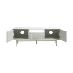 LykkeHome Industriele Kasten|Tv Meubels|Miami Tv meubel Greige 140cm