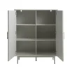LykkeHome Wandkasten|Industriele Kasten|Miami Wandkast Greige 100cm