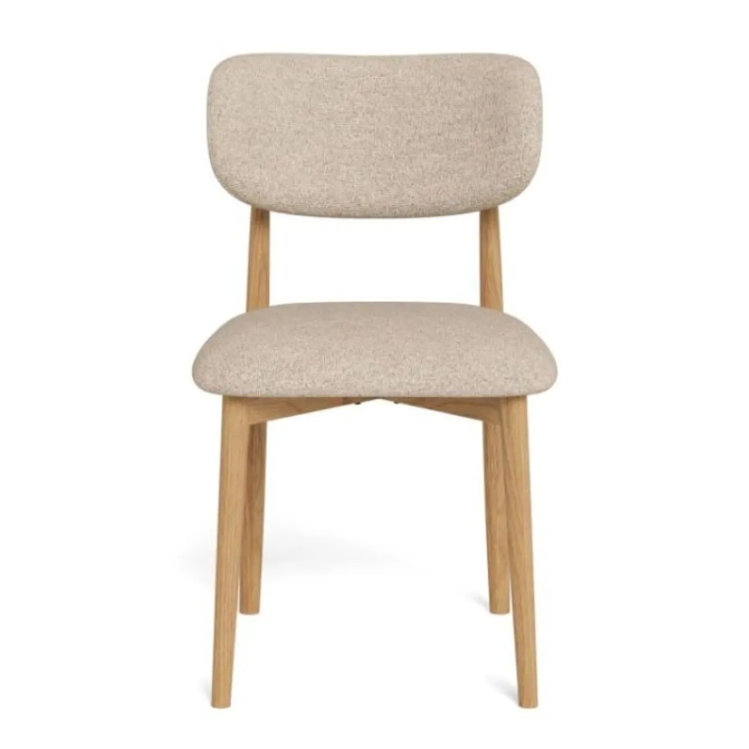 Nordhavn Eetkamerstoelen|Michael Eetkamerstoel eikenhout Beige