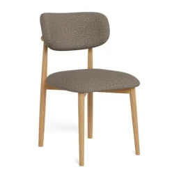 Nordhavn Eetkamerstoelen|Michael Eetkamerstoel eikenhout Taupe