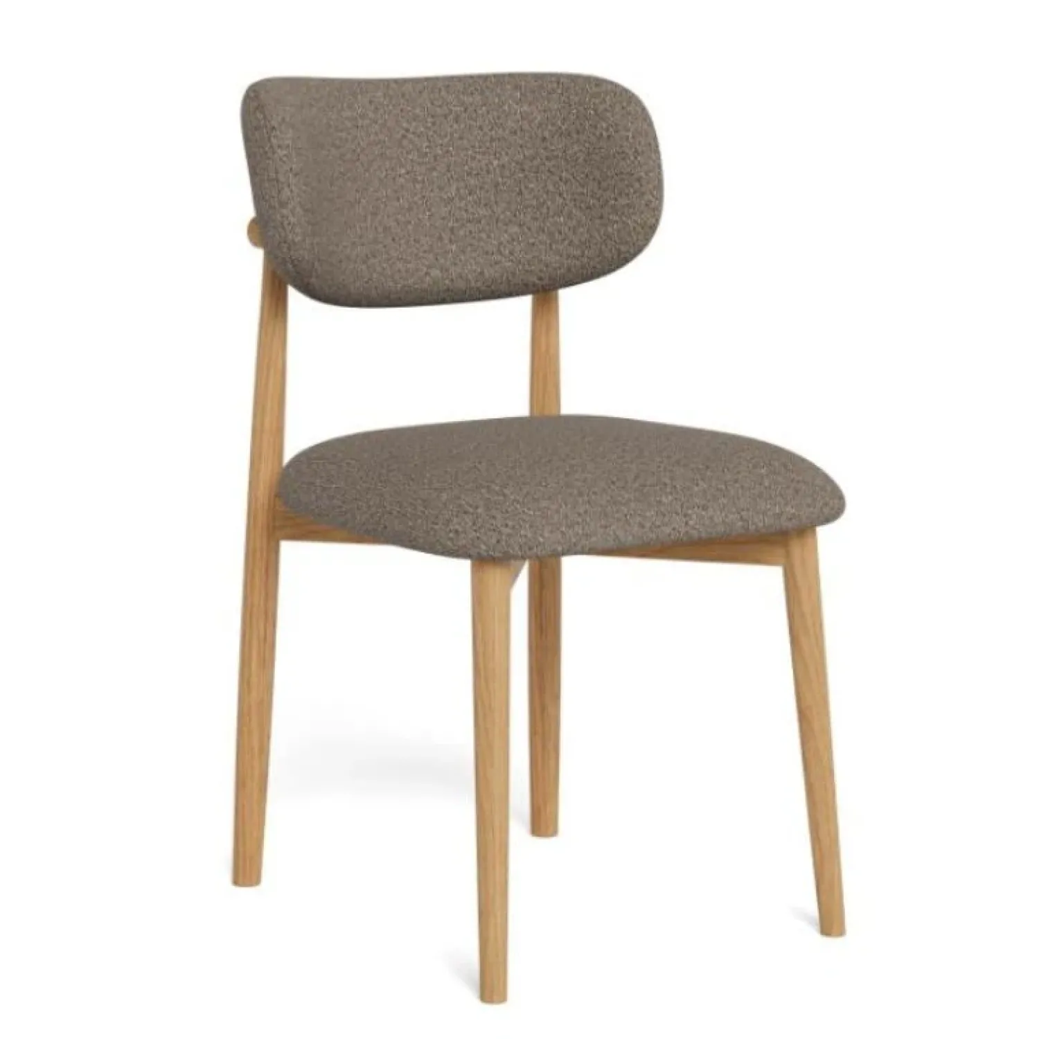 Nordhavn Eetkamerstoelen|Michael Eetkamerstoel eikenhout Taupe